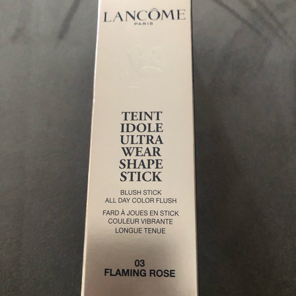 Lancôme Teint Idole Ultra Wear Blush Stick 03 Flaming Rose Cream Blush NIB